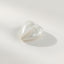 White Pearl  10PC Tiny 3x3 MM Heart Cabochon White Fiery Precious Gems