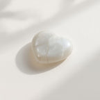 White Pearl  10PC Tiny 3x3 MM Heart Cabochon White Fiery Precious Gems