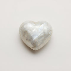 White Pearl  1PC Small 7x7 MM Heart Cabochon White Splendid Precious Semi Precious Gemstone