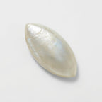 White Pearl  1PC Large 8x16 MM Marquise  Cabochon White Fiery Precious Gems