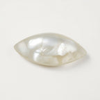 White Pearl  1PC Large 8x16 MM Marquise  Cabochon White Fiery Precious Gems