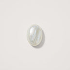 White Pearl  10PC Tiny 3x5 MM Oval Cabochon White Genuine Precious Loose Gemstones
