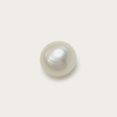 White Pearl  10PC Tiny 3x3 MM Round Cabochon White Pure Precious Precious Gemstone
