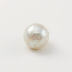 White Pearl  10PC Tiny 3x3 MM Round Cabochon White Pure Precious Precious Gemstone