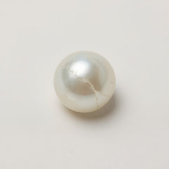 White Pearl  10PC Tiny 5x5 MM Round Cabochon White Brilliant Precious Loose Gems