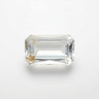 White Topaz 1PC Chunky 10x20 MM Baguette Faceted White Brilliant Semi Precious Loose Gemstones