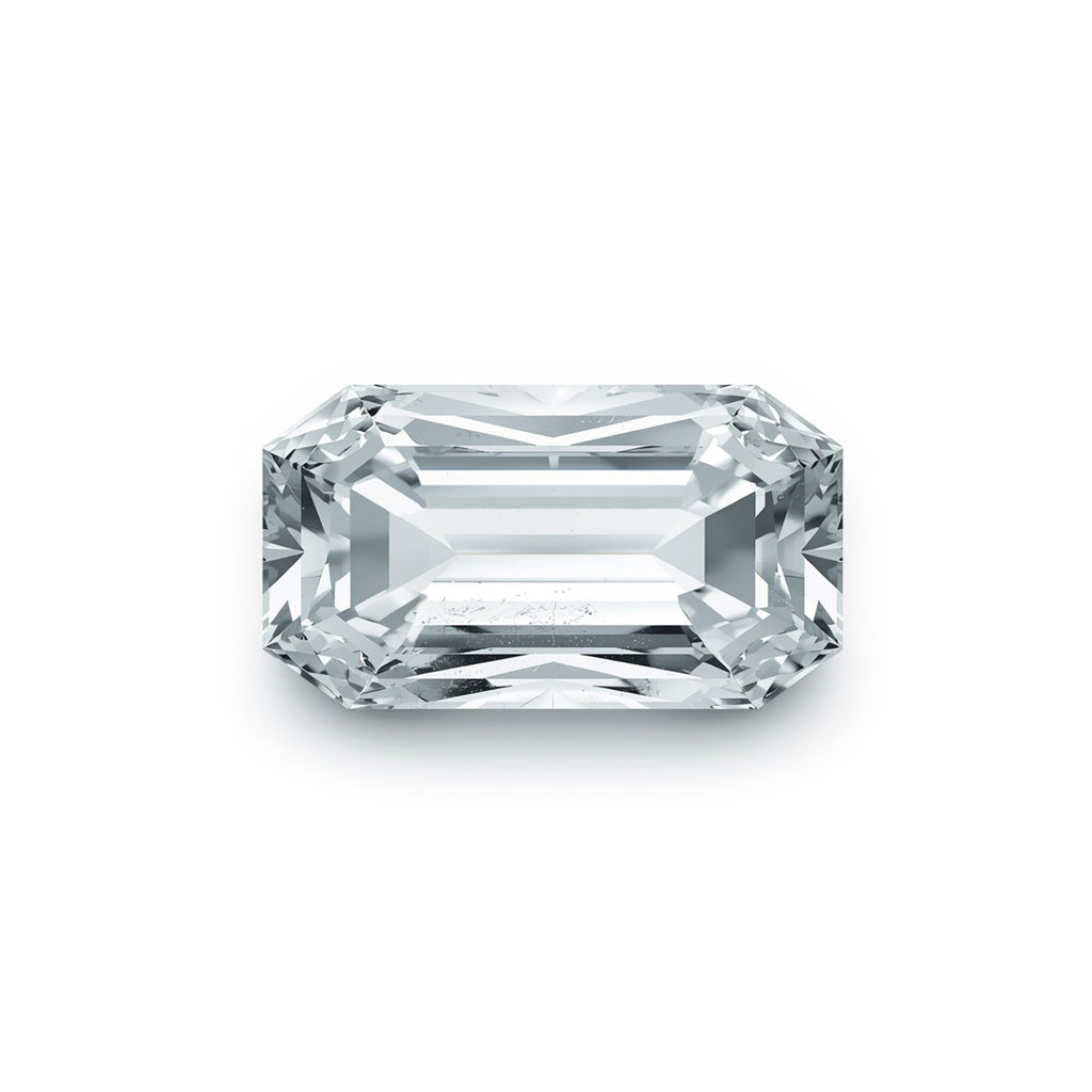 White Topaz 1PC Small 5x10 MM Baguette Faceted White Genuine Semi Precious Loose Gemstones