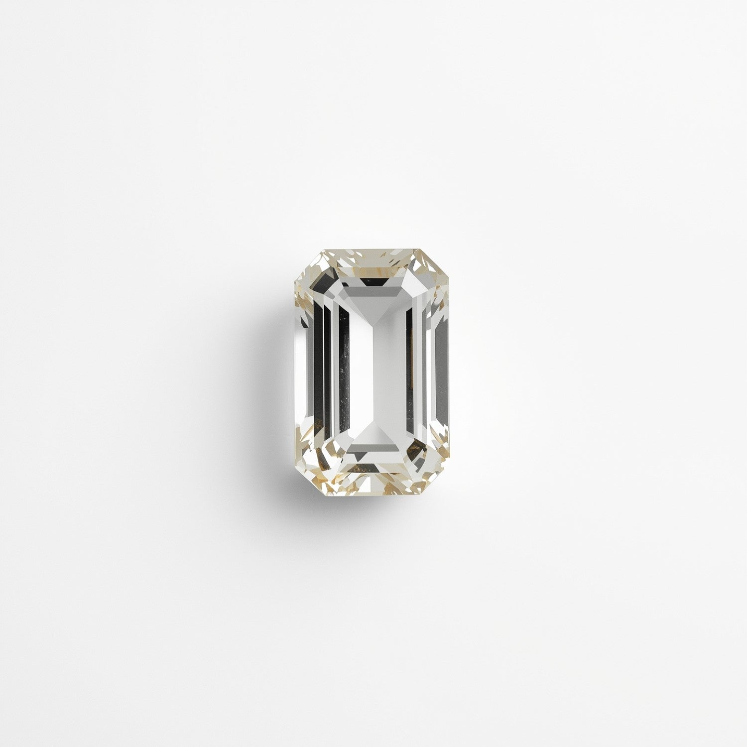 White Topaz 1PC Small 6x12 MM Baguette Faceted White Superior Semi Precious Gems Imagen principal del producto
