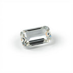 White Topaz 1PC Medium 7x14 MM Baguette Faceted White Pure Semi Precious Loose Gems