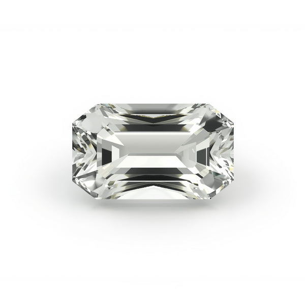 White Topaz 1PC Large 8x16 MM Baguette Faceted White Fiery Semi Precious Loose Gemstone
