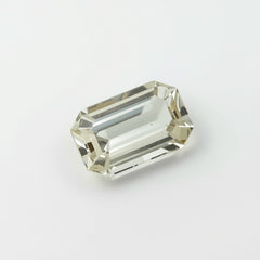 White Topaz 1PC Large 8x16 MM Baguette Faceted White Fiery Semi Precious Loose Gemstone