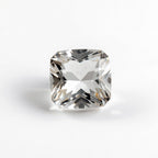 White Topaz 1PC Large 10x10 MM Cushion Faceted White Shine Semi Precious Loose Gems