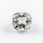 White Topaz 1PC Large 12x12 MM Cushion Faceted White High-Quality Semi Precious Loose Gemstones