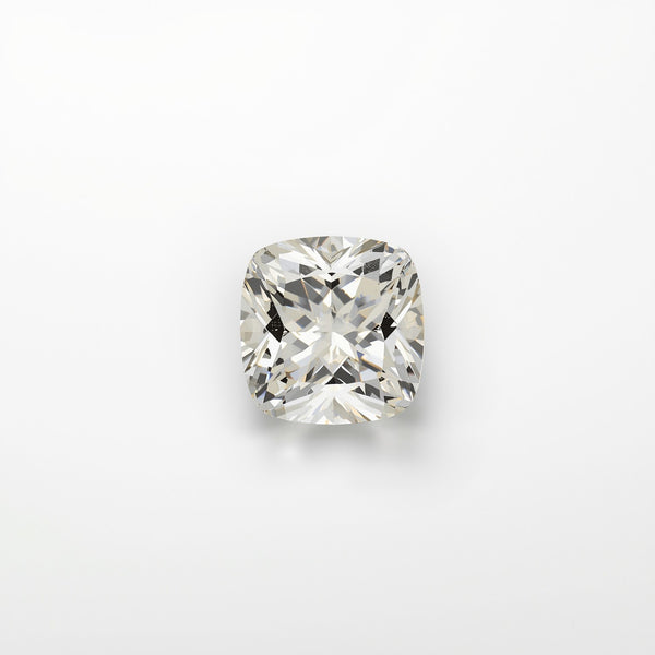 White Topaz 1PC Tiny 5x5 MM Cushion Faceted White Sparkling Semi Precious Gems