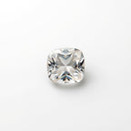 White Topaz 1PC Tiny 6x6 MM Cushion Faceted White Polished Semi Precious Loose Gems