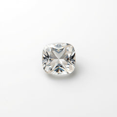 White Topaz 1PC Tiny 6x6 MM Cushion Faceted White Polished Semi Precious Loose Gems