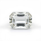 White Topaz 1PC Chunky 15x20 MM Emerald Faceted White Luster Semi Precious Loose Gemstones