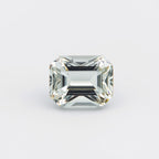 White Topaz 1PC Tiny 3x5 MM Emerald Faceted White Luster Semi Precious Loose Gems