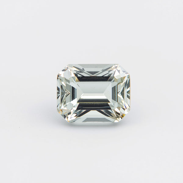 White Topaz 1PC Tiny 3x5 MM Emerald Faceted White Luster Semi Precious Loose Gems