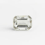 White Topaz 1PC Small 6x8 MM Emerald Faceted White Fine Semi Precious Gems