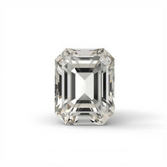 White Topaz 1PC Small 6x8 MM Emerald Faceted White Fine Semi Precious Gems