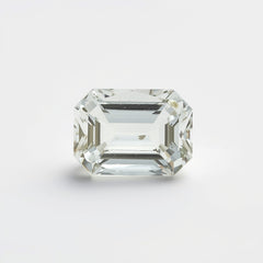 White Topaz 1PC Small 6x9 MM Emerald Faceted White High-Quality Semi Precious Loose Gems