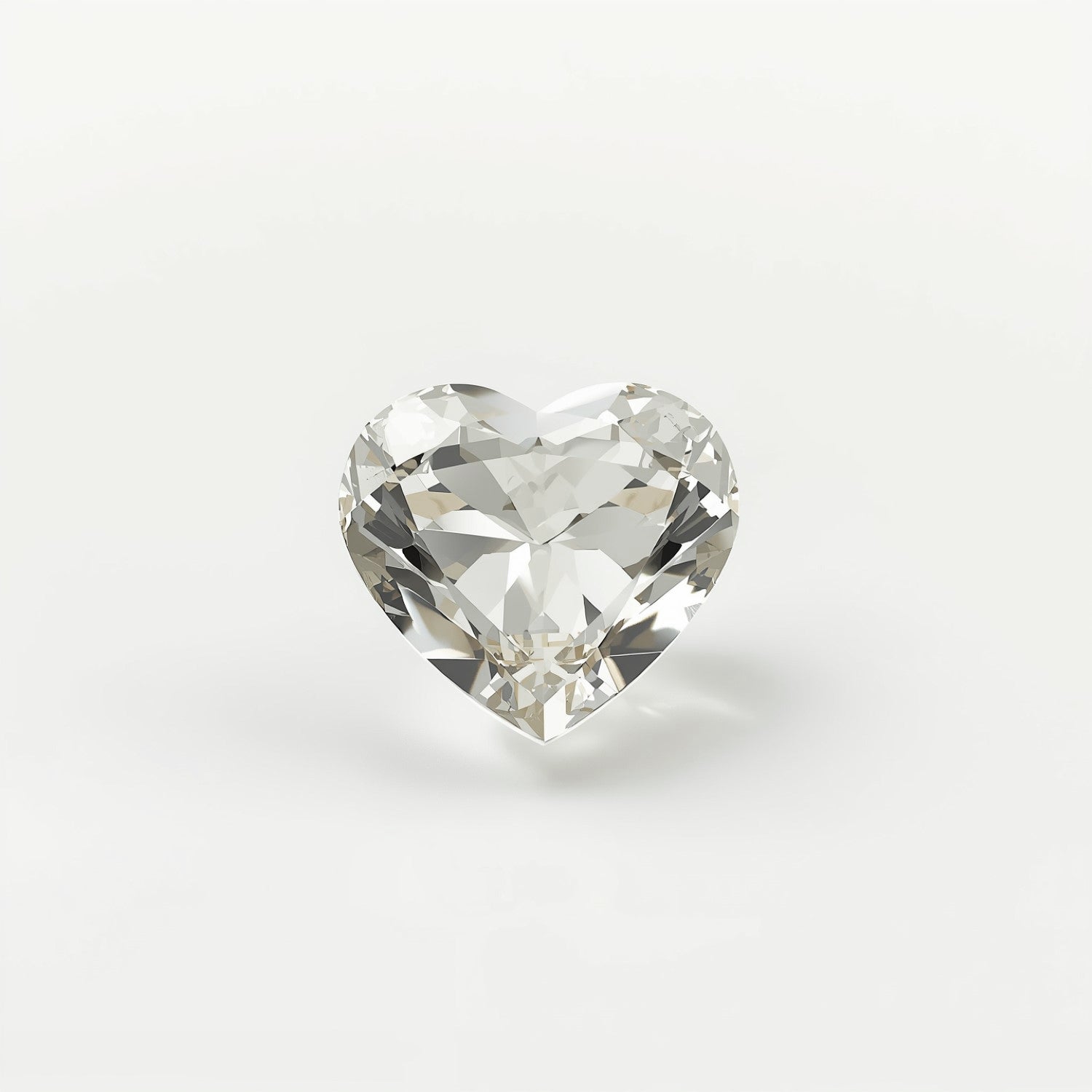 White Topaz 10PC Tiny 3x3 MM Heart Faceted White Fiery Semi Precious Loose Gemstone