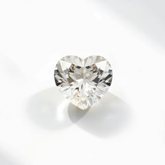 White Topaz 10PC Tiny 4x4 MM Heart Faceted White Brilliant Semi Precious Loose Gemstones