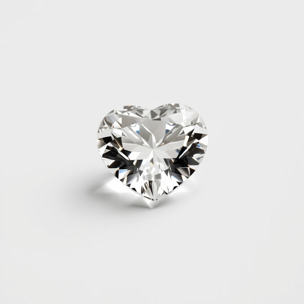White Topaz 1PC Small 7x7 MM Heart Faceted White Splendid Semi Precious Loose Gemstone
