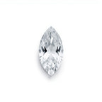 White Topaz 10PC Tiny 2x4 MM Marquise Faceted White Brilliant Semi Precious Loose Gems