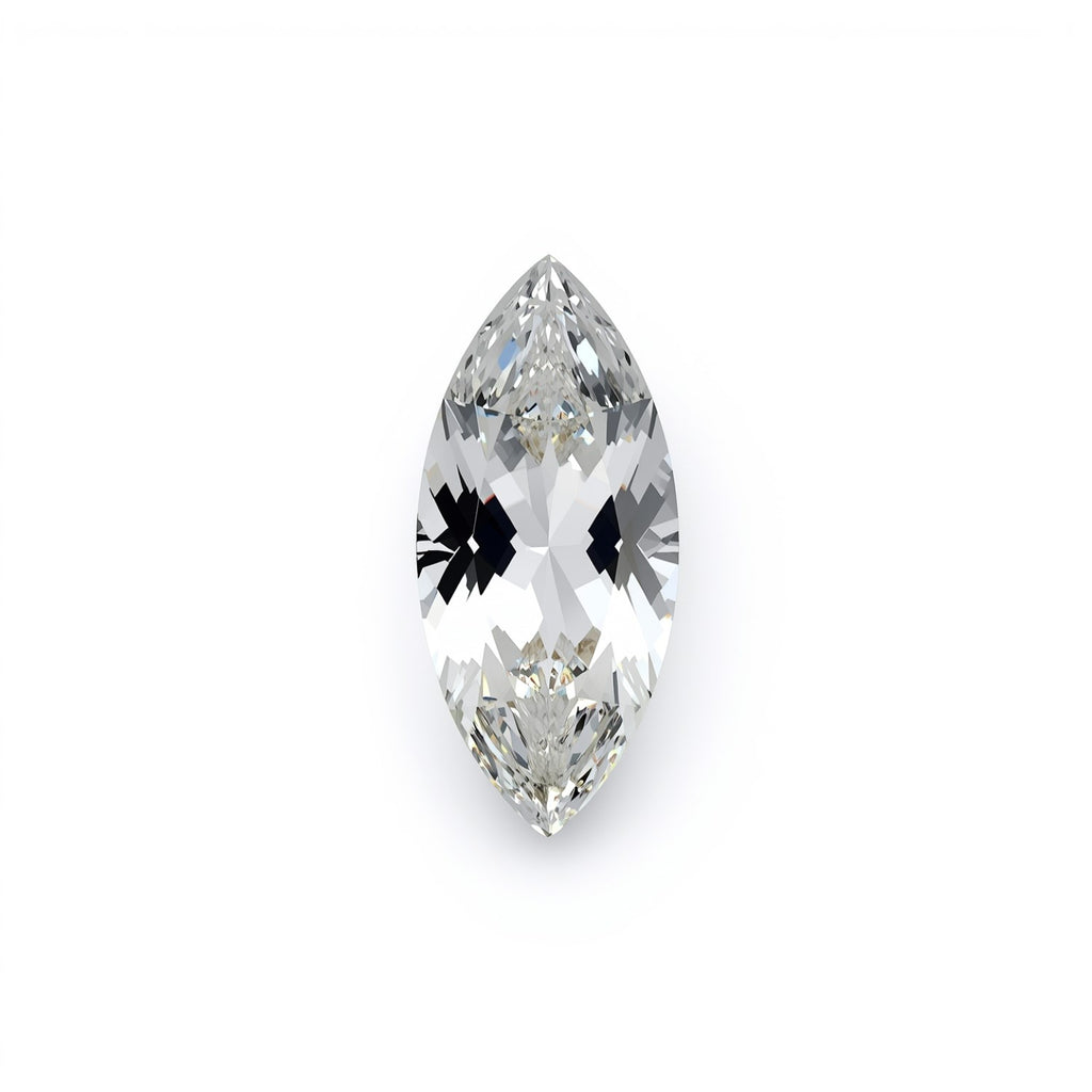 White Topaz 1PC Tiny 4x8 MM Marquise Faceted White Splendid Semi Precious Gems