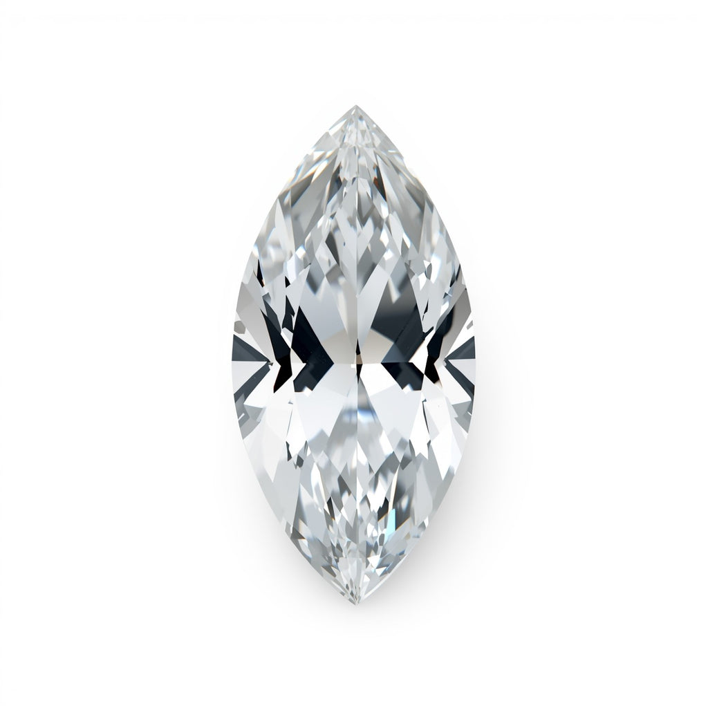 White Topaz 1PC Large 8x16 MM Marquise Faceted White Fine Semi Precious Gems