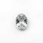 White Topaz 1PC Tiny 3x5 MM Oval Faceted White Shine Semi Precious Loose Gems