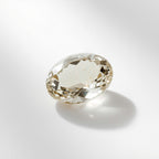 White Topaz 1PC Tiny 5x7 MM Oval Faceted White High-Quality Semi Precious Loose Gemstones
