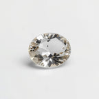 White Topaz 1PC Small 7x9 MM Oval Faceted White Superior Semi Precious Loose Gemstone