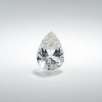 White Topaz 1PC Large 8x12 MM Pear Faceted White Superior Semi Precious Gems