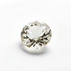 White Topaz 1PC Chunky 16x16 MM Round Faceted White Pure Semi Precious Loose Gemstones