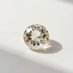 White Topaz 1PC Small 7x7 MM Round Faceted White Splendid Semi Precious Loose Gemstone