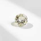 White Topaz 1PC Small 8x8 MM Round Faceted White Luster Semi Precious Loose Gemstones