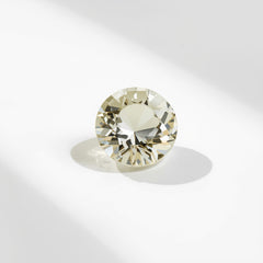 White Topaz 1PC Small 8x8 MM Round Faceted White Luster Semi Precious Loose Gemstones