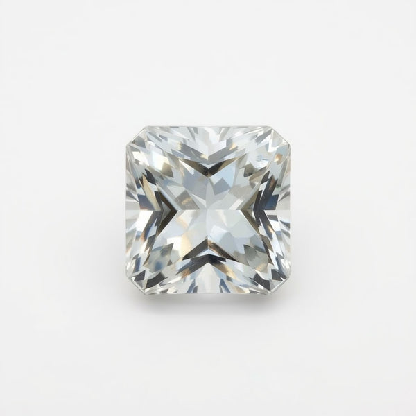 White Topaz 1PC Chunky 13x13 MM Square Faceted White Natural Semi Precious Gems