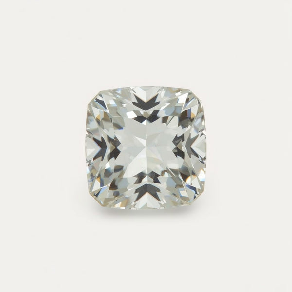White Topaz 1PC Chunky 15x15 MM Square Faceted White Superior Semi Precious Loose Gemstone