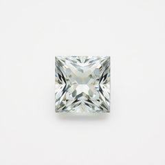 White Topaz 10PC Tiny 3x3 MM Square Faceted White Fiery Semi Precious Loose Gemstone