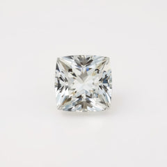 White Topaz 1PC Tiny 6x6 MM Square Faceted White Polished Semi Precious Loose Gems