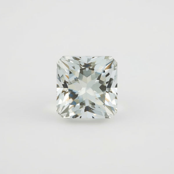 White Topaz 1PC Small 7x7 MM Square Faceted White Splendid Semi Precious Loose Gemstone