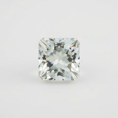 White Topaz 1PC Small 7x7 MM Square Faceted White Splendid Semi Precious Loose Gemstone