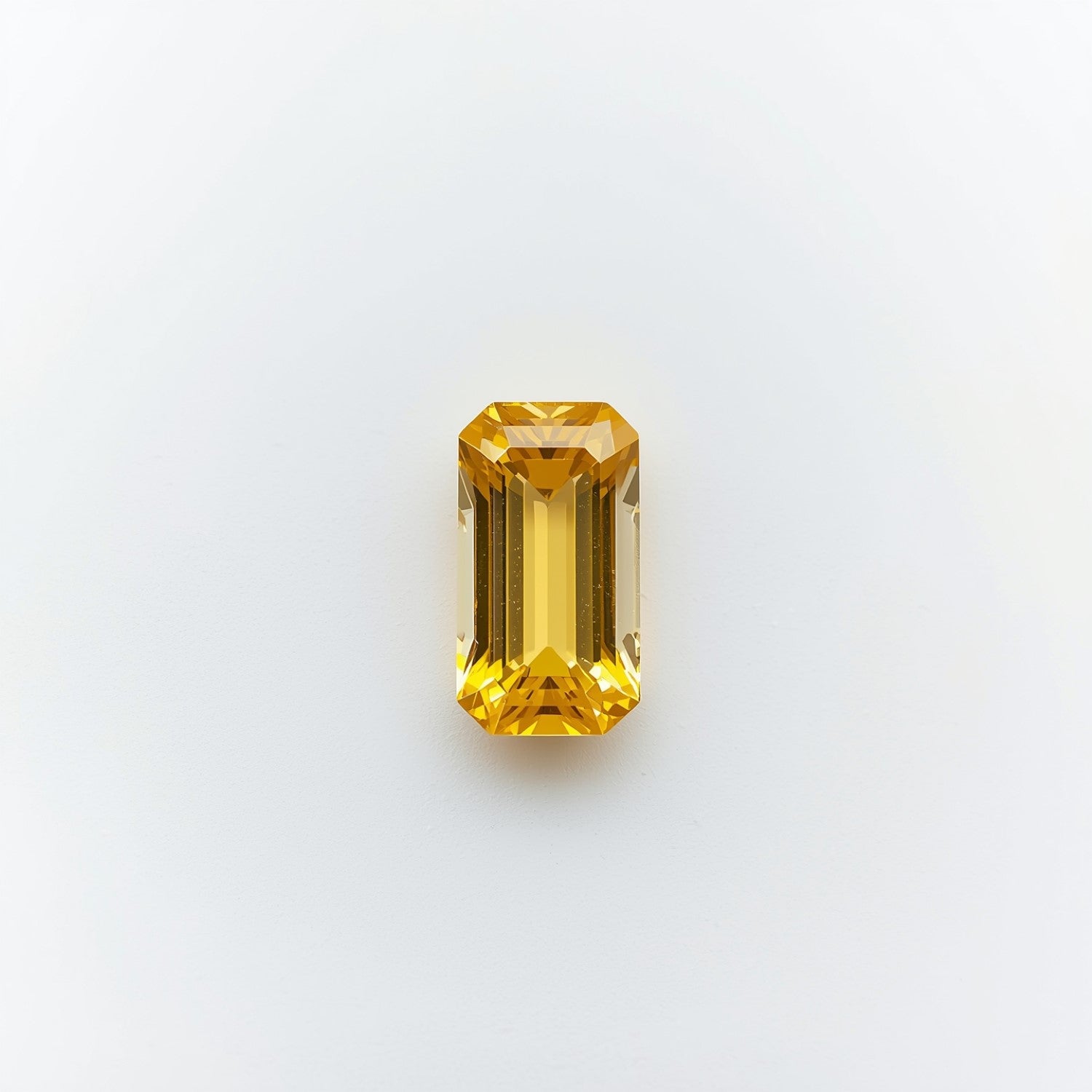 Yellow Sapphire 10PC Tiny 2.5x5 MM Baguette Faceted Yellow Polished Precious Loose Gems