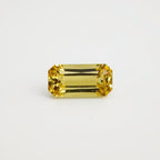 Yellow Sapphire 1PC Small 6x12 MM Baguette Faceted Yellow Shine Precious Loose Gems