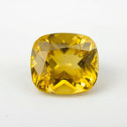 Yellow Sapphire 1PC Large 12x12 MM Cushion Faceted Yellow High-Quality Precious Loose Gems