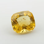 Yellow Sapphire 1PC Large 12x12 MM Cushion Faceted Yellow High-Quality Precious Loose Gems
